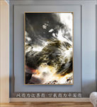抽象晶瓷画
