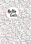 卡通小猫印花图案