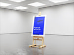 木质框架展架展示样机