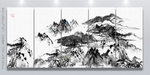 禅意山水画