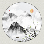 无框画