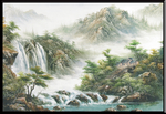 山水画 水墨山水画 意境山水画