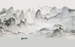抽象山水画