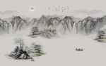 简约山水