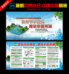 世界水日中国水周宣传栏展板
