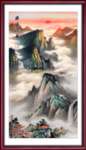 玄关山水画