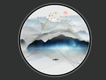 新中式 意境 山水画