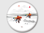 新中式 意境 山水画