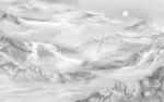 新款山水新大理石 TIF分层