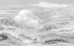 新品灰色山水石纹 TIF分层