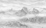 新品灰色石纹山水 TIF分层