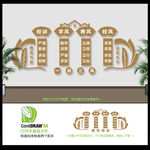 校风校训文化墙设