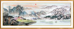 玄关山水画