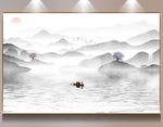 山水装饰画