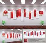 企业价值观立体文化墙