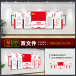党建展板 党建 党建文化墙