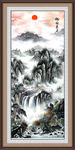 水墨山水画