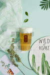 贡茶芝士乌龙茶樱花奶盖茶