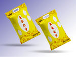 包装袋智能贴图样机模板