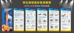 单位涉密载体保管宣传展架