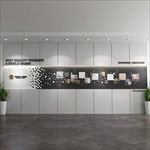 简约时尚企业风采3D企业文化墙