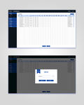 网站后台管理系统界面设计模板