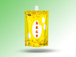 包装袋智能贴图样机模板