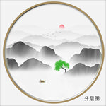 意境山水画