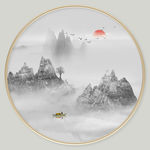 禅意山水画
