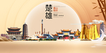 云南楚雄大数据科技智慧城市海报