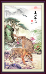 画老虎 虎虎生威