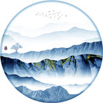 新中式山水