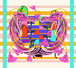 方巾 马
