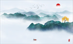 水墨山水