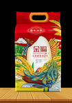 大米包装 米袋设计 稻花香米