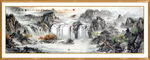 山水画国画山水画