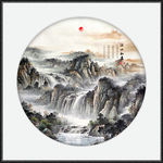 山水画国画山水画