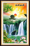 山水画国画山水画