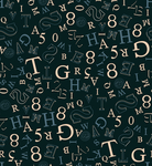 大牌字母数字乱花