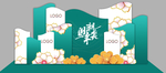 国潮 美陈 中式