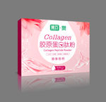 胶原蛋白粉平面图