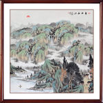 国画山水国画