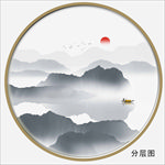 圆形装饰画