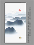 山水壁画