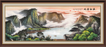 山水画国画山水画