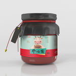 牛肉酱 牛肉酱瓶贴 牛肉酱标签
