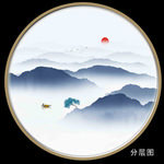 新中式山