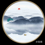 新中式背景