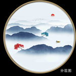 新中式山水画