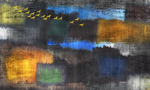 抽象油画